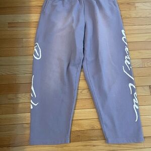 Darc Sport Purple Pants with White Accents